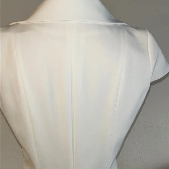 Anne Fontaine Elegant White Double-Breasted Blouse.Size 40 - Picture 5 of 10